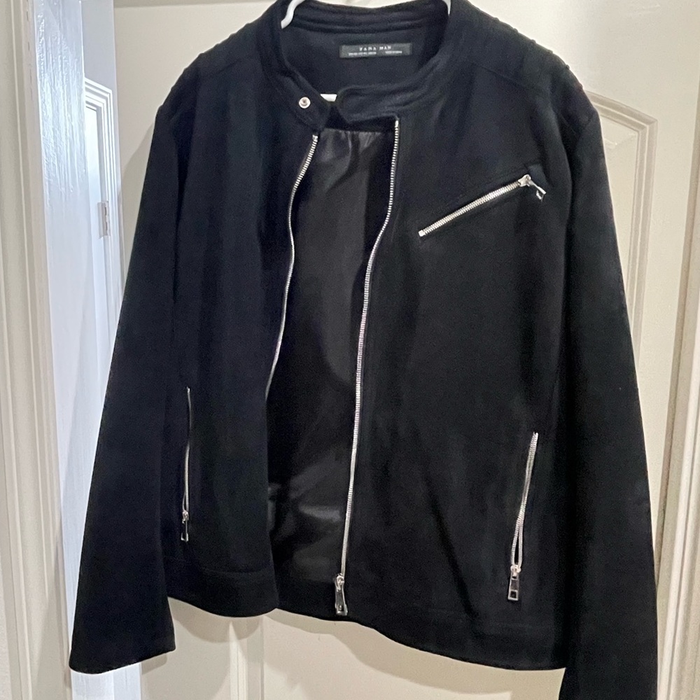 Zara Suede jacket xxl